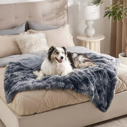 Long Plush PV Velvet Sherpa - Pet Waterproof Warm Blanket