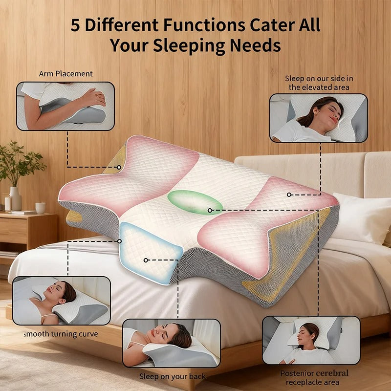 Memory Foam Butterfly Pillow